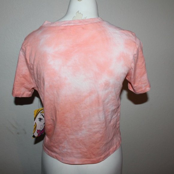 Womens Ugh. Tshirt Funny Sarcastic Graphic Novelty Vintage Crop Tee Size Small - Picture 3 of 3